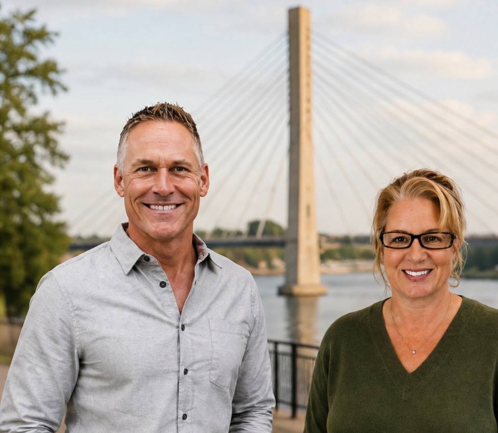 Todd Jones and sister-in-law Susan Jones, local Tri-Cities home buyers